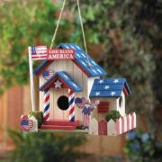 PATRIOTIC BIRDHOUSE